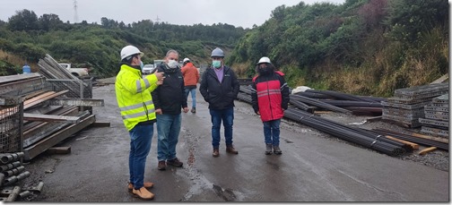 Visita Cores a obras Bypass Castro