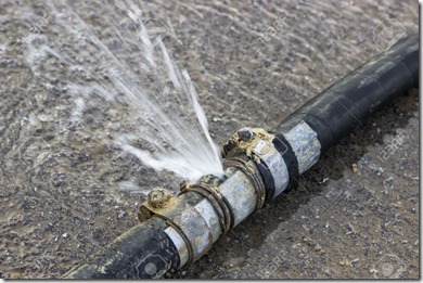 Rotura de ca&ntilde;eria