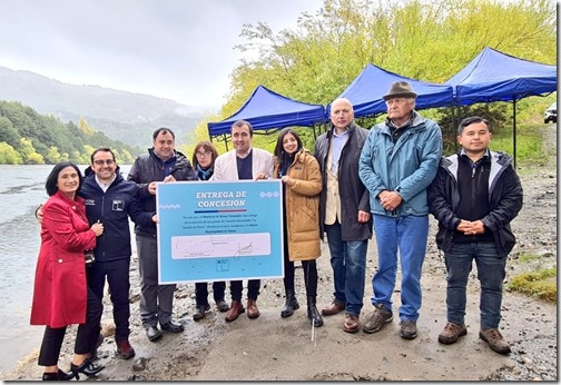 3.- Entrega concesi&oacute;n de La puntilla