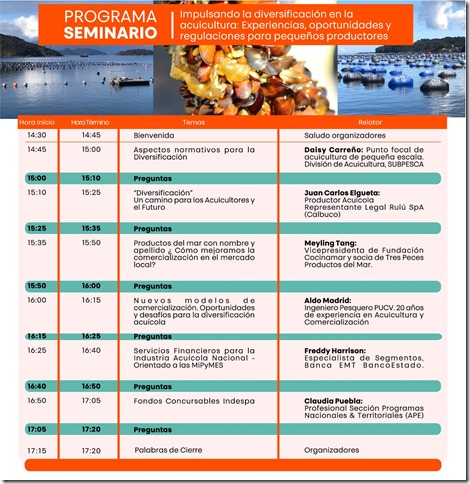 Seminario diversificaci&oacute;n