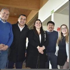 Cores de Chiloe y alcaldesa de Curaco de V&eacute;lez