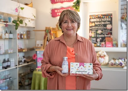 Cecilia Gonz&aacute;lez de la empresa Emporio Natural, beneficiaria de Pymes Globales 2022