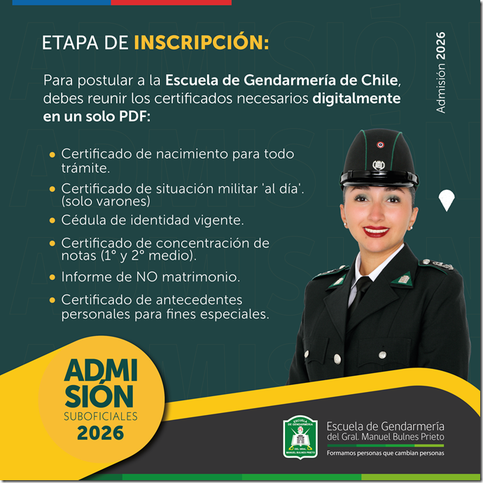 admision 2025 Agosto GG.AA