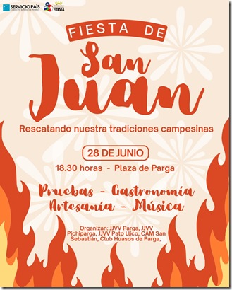 Afiche Noche de San Juan