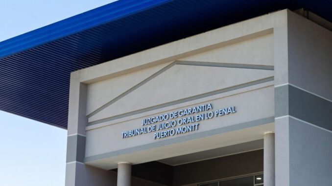 Fachada del Tribunal de Juicio Oral en lo Penal de Puerto Montt