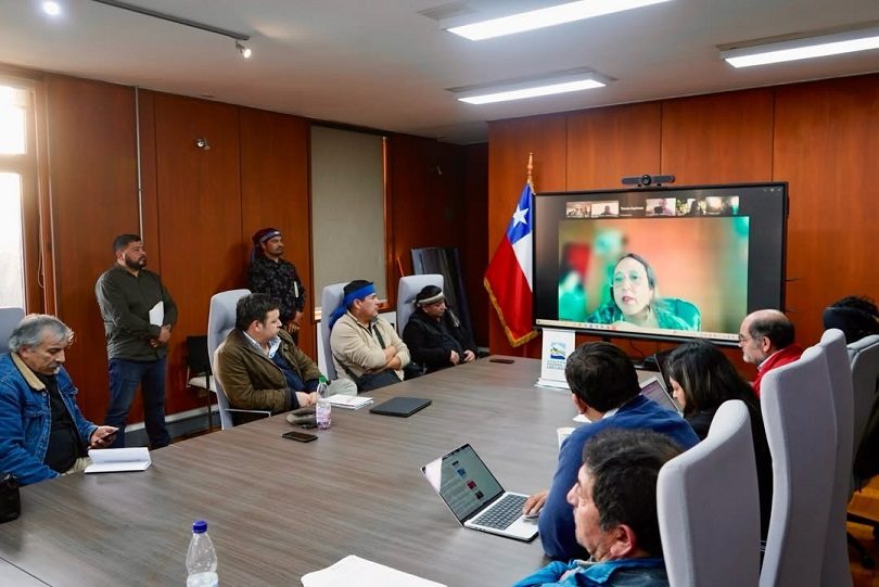 Vista panorámica del borde costero en la región de Los Lagos donde se tramitan solicitudes ECMPO