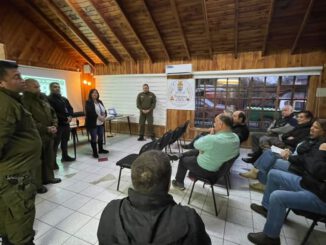 Autoridades y agricultores en jornada de seguridad rural para prevenir el abigeato en Frutillar