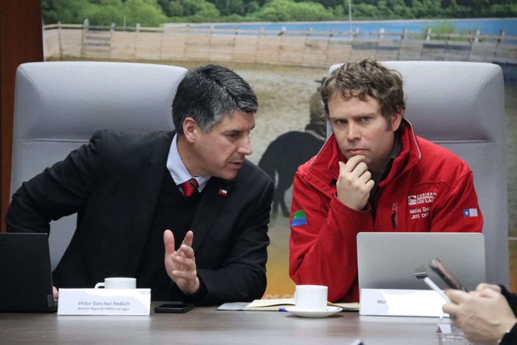 Autoridades y representantes del CDPR en reunión estratégica para el desarrollo productivo de la Región de Los Lagos hacia 2030