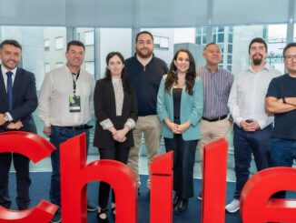 Delegación de empresas chilenas participando en la Deep Tech Week en Brasil