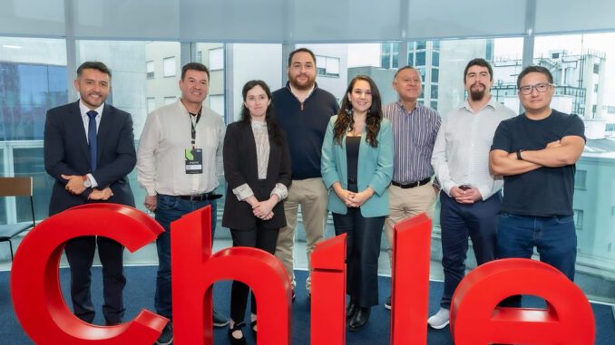 Delegación de empresas chilenas participando en la Deep Tech Week en Brasil