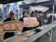 Preparación del cancato de salmón gigante durante el cierre de la Semana del Salmón en Puerto Montt