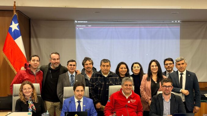 Obras del proyecto de Agua Potable Rural en el sector Pedernal de Frutillar