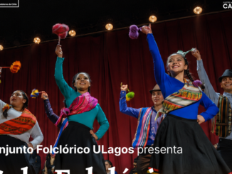 Presentación del Conjunto Folclórico de la Universidad de Los Lagos en el Centro Cultural de Castro