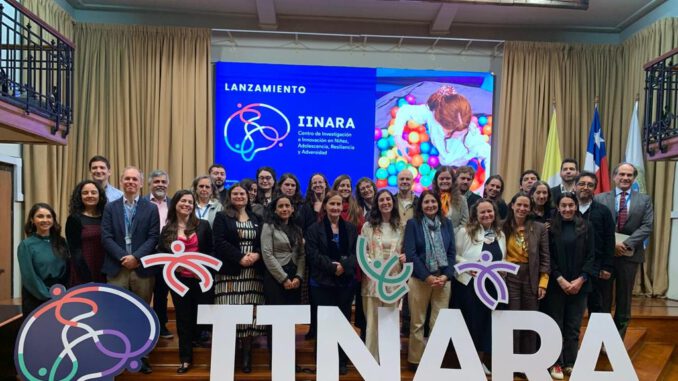 Ceremonia de lanzamiento del Centro de Investigación IINARA enfocado en el bienestar de la niñez y adolescencia