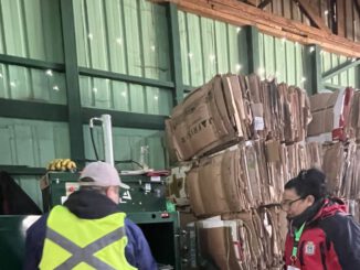 Recicladores de base de Lanco visitando centros de reciclaje en la región de Los Ríos