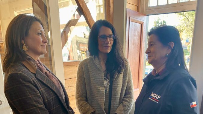 Fachada de la Tienda Mundo Rural de INDAP en Puerto Varas con productos locales a la venta