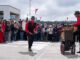 Estudiantes y académicos de la Universidad San Sebastián celebrando las Fiestas Patrias con juegos típicos y música folclórica