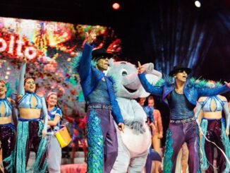 Presentacion del Circo Kai con los Power Peralta en el Arena Puerto Montt