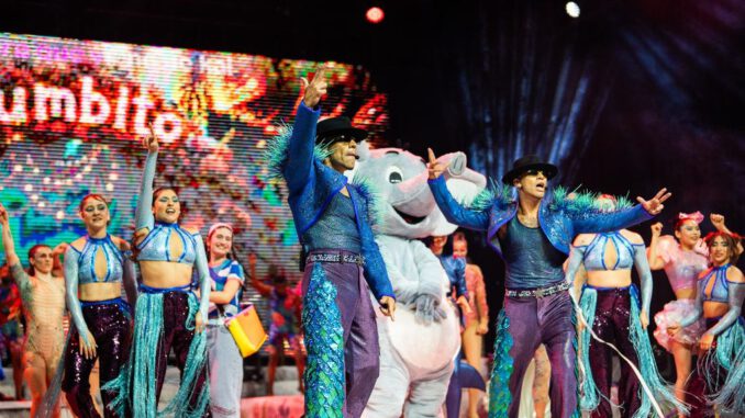 Presentacion del Circo Kai con los Power Peralta en el Arena Puerto Montt