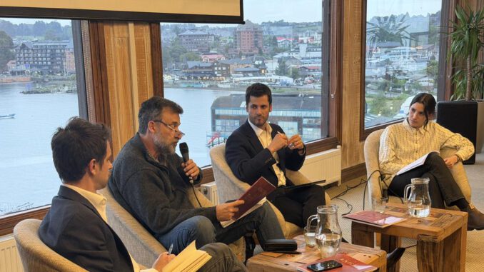Presentacion de la revista Raices sobre la soledad en Chile organizada por IdeaPais en Puerto Varas