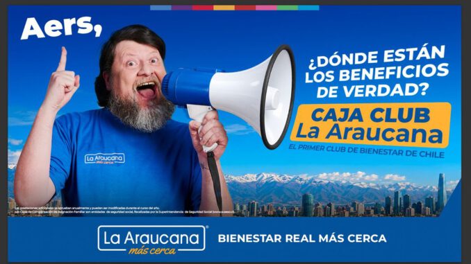 Rodrigo Salinas presenta el nuevo Caja Club La Araucana para afiliados
