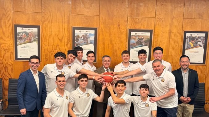 Seleccion de basquetbol varones de la Universidad San Sebastian sede De la Patagonia